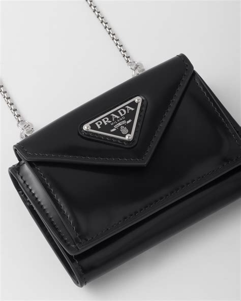 prada card holder strap|prada card holder price.